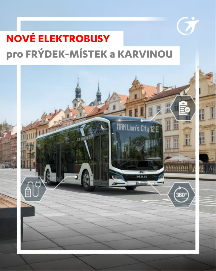 Nové elektrobusy pro Karvinou a Frýdek-Místek