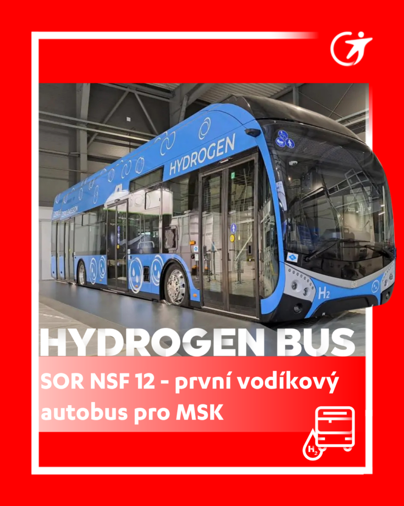 SOR NSF 12 – první vodíkový autobus pro MSK