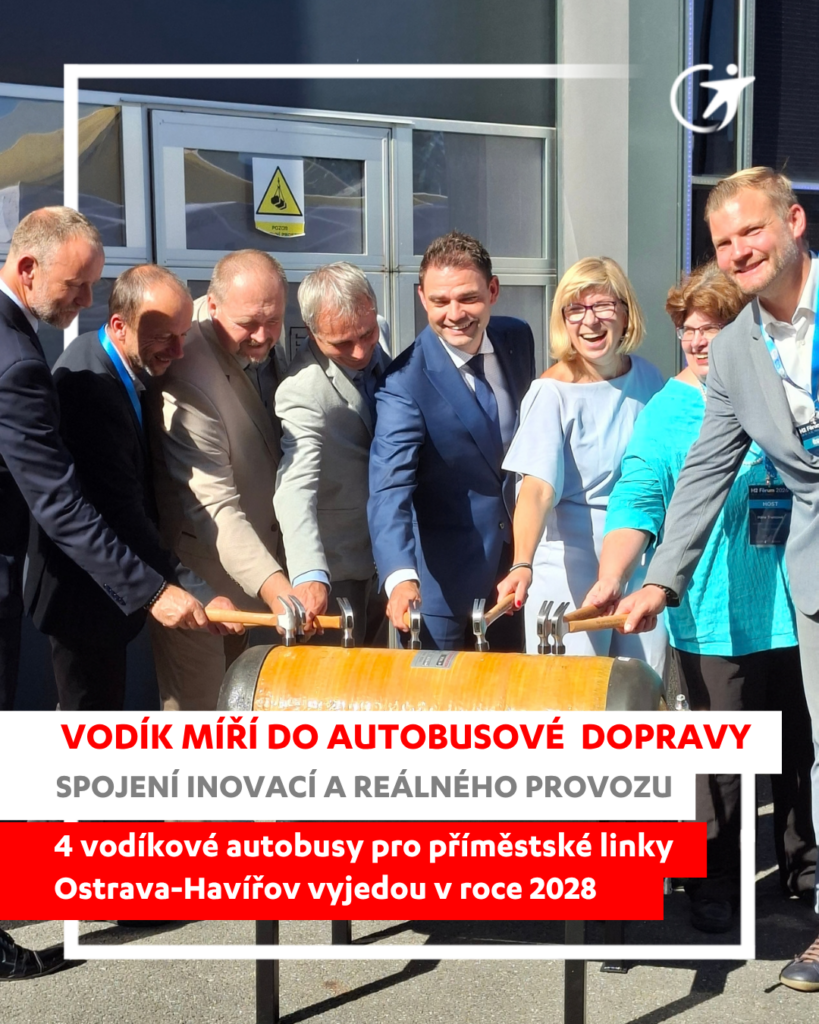 Vodíkové autobusy v MSK vyjedou v roce 2028