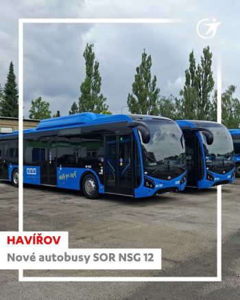 Nové 2 busy SOR MHD Havířov